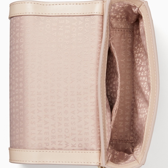 kate spade Pearl Beige MINI Shoulder Bag Purse - Picture 5 of 7